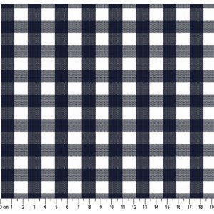 Tecido Fio Tinto Xadrez 20XM cor - 1041 (Marinho)